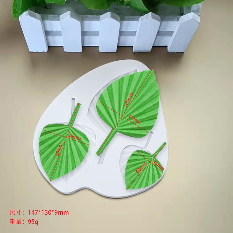 Leaf Silicone Candies Craft Molds Resin Tools Cupcake Baking Molds Fudge Cake Decorating Tools