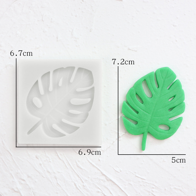 Leaf Silicone Candies Craft Molds Resin Tools Cupcake Baking Molds Fudge Cake Decorating Tools