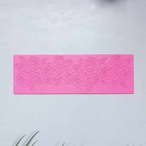 elegant flower lace mold stunning cake decor