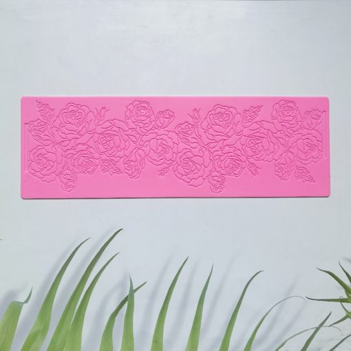 elegant flower lace mold stunning cake decor