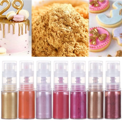 edible gold powder mousse spray