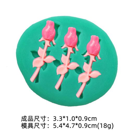 mini flowers series silicone mold