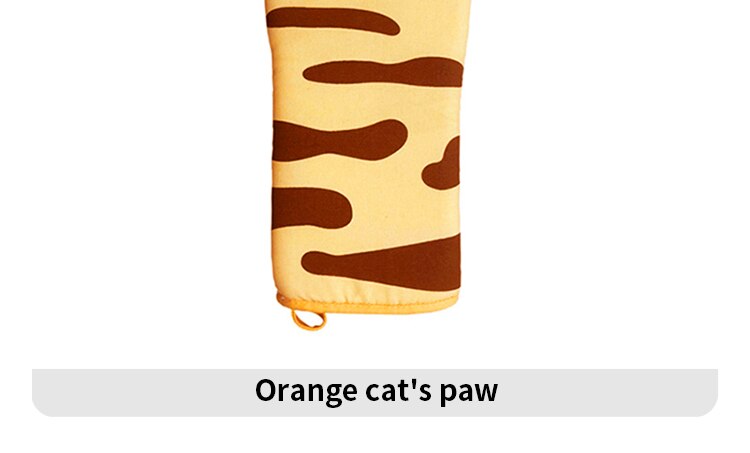 Single Cat Paws Oven Insulation Glove