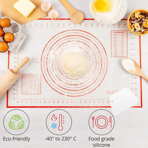 oversize 80/70/60cm silicone baking mat