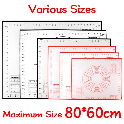 oversize 80/70/60cm silicone baking mat