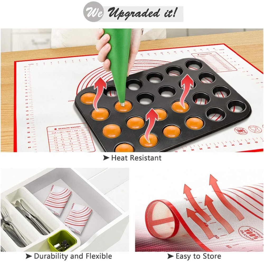 Oversize 80/70/60cm Silicone Baking Mat