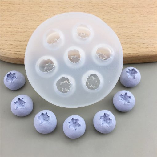 3d blueberry raspberry silicone mold