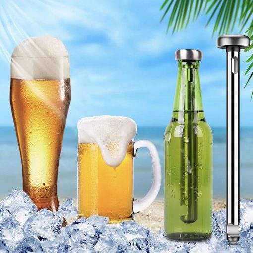 10pcs stainless steel beer chiller stick