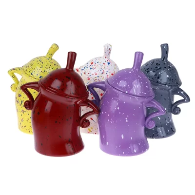 BAKEnCAKE Tools Canister With Attitude Jars Akimbo Crooked Body Mugs