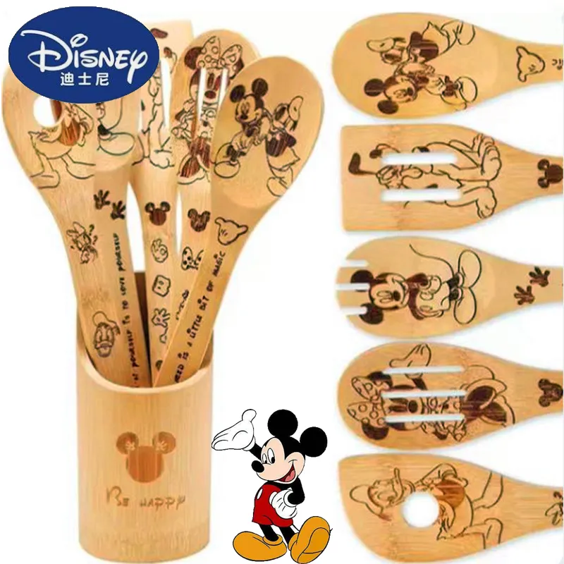 5pcs Disney Anime Spatula Kawaii