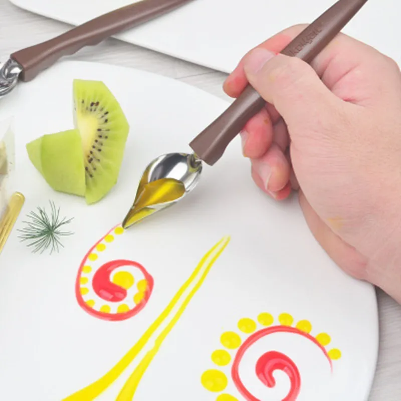 Sharp Beak Sauce Painting Spoon