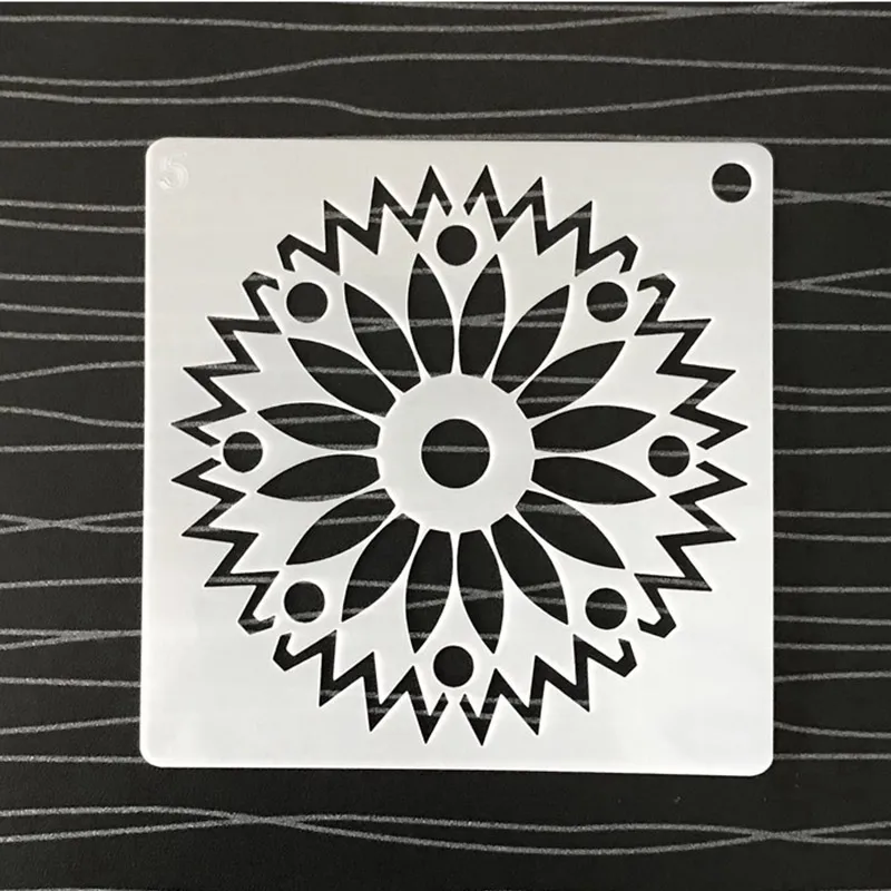 48pcs/set Mandala Stencils