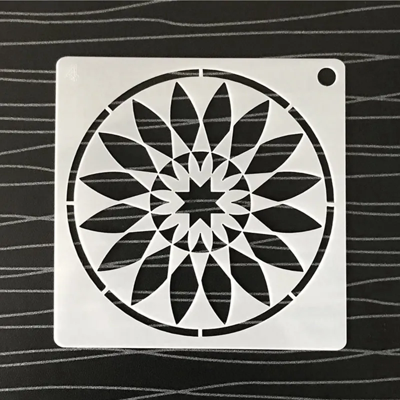 48pcs/set Mandala Stencils