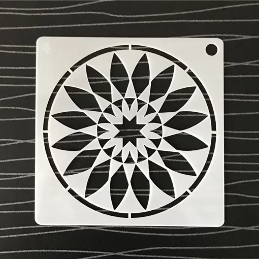 48pcs/set mandala stencils