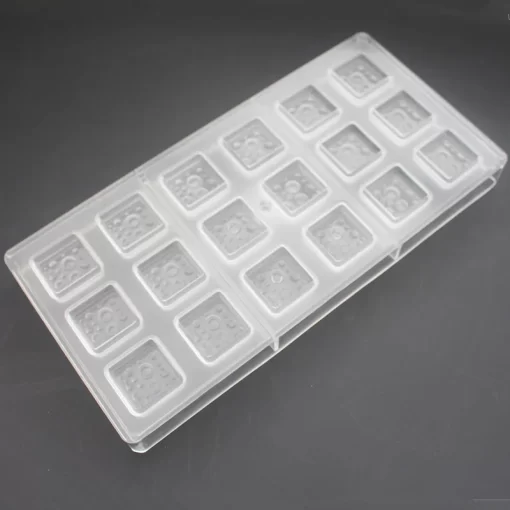 square chocolate mold