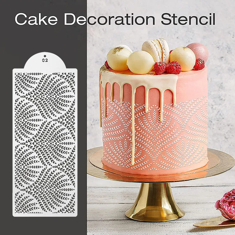 Fondant Stencils Embossing for Cake Decorating