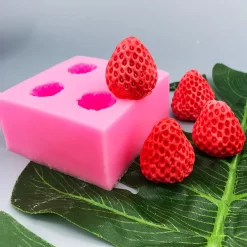 fruit strawberry silicone mold