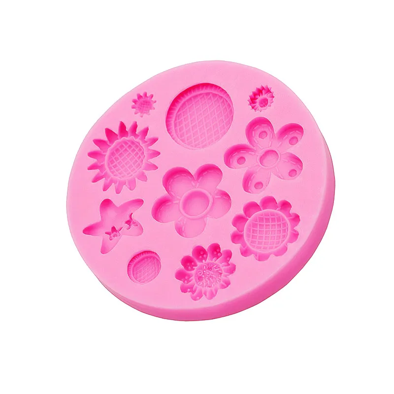 Flowers silicone mold