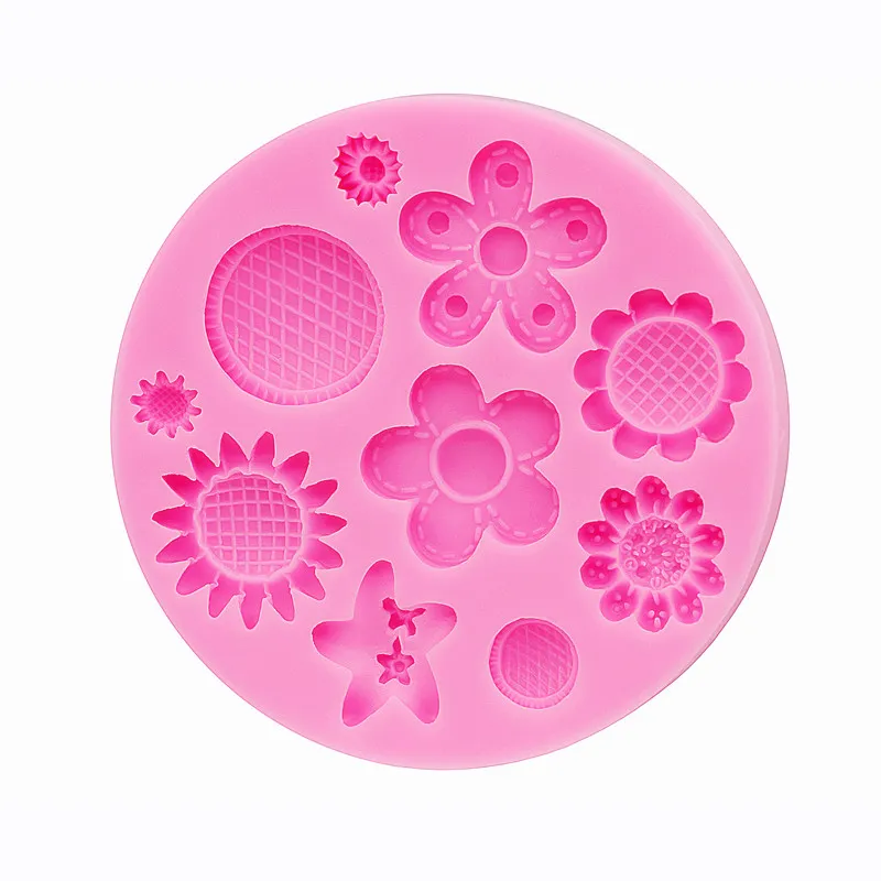 Flowers silicone mold