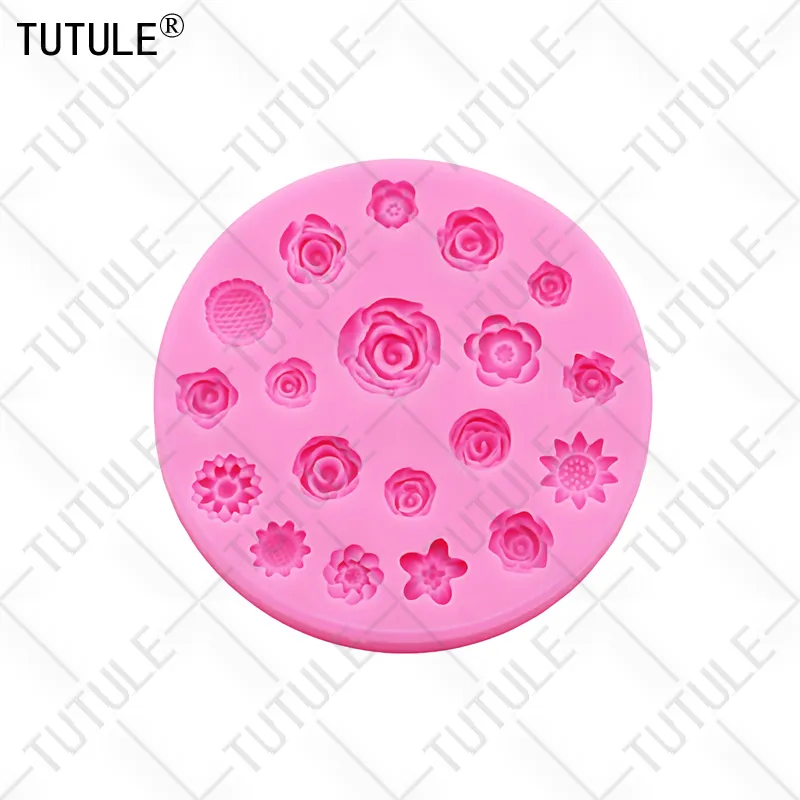 Flowers silicone mold