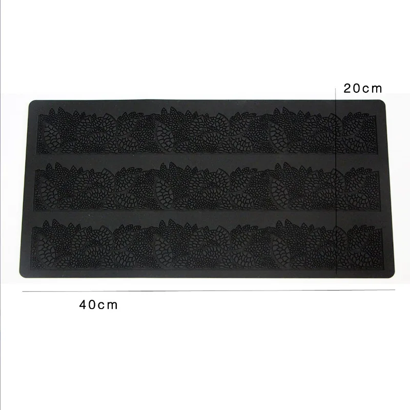 Silicone Mat Fondant Cake Flower Pattern Lace Mold