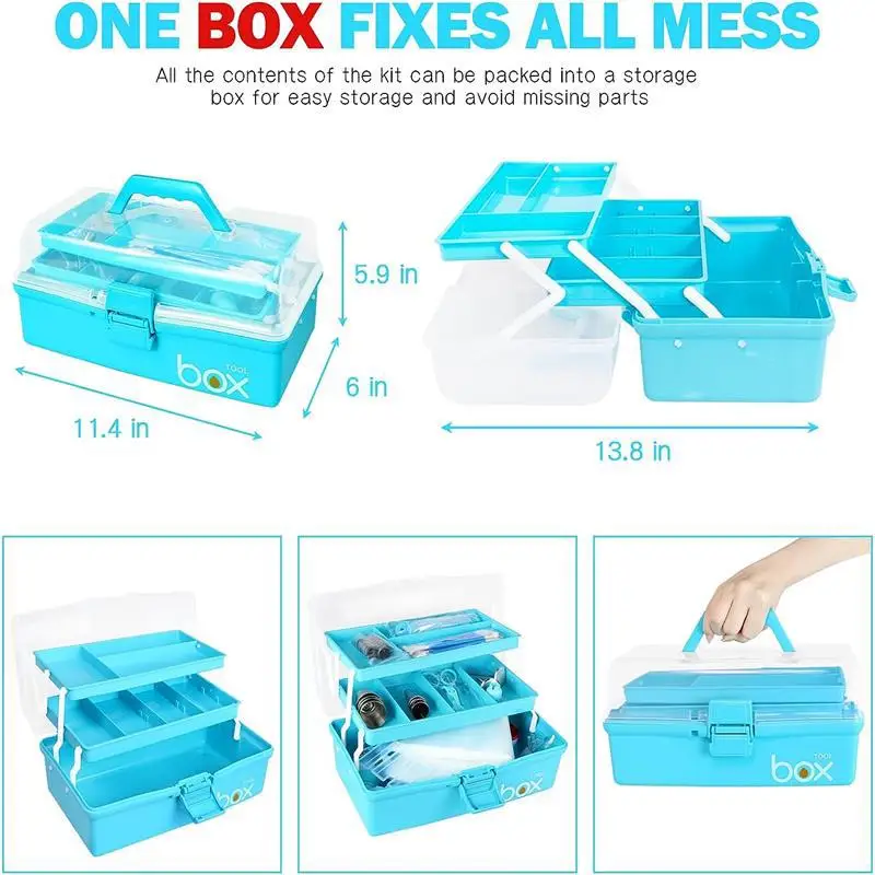 339 PCS Cake Decorating Set with storage box