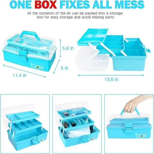 339 pcs cake decorating set with storage box