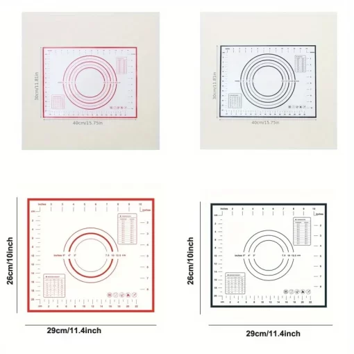 oversize 80/70/60cm silicone baking mat