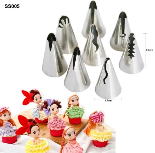 129 pcs stainless steel nozzles pastry set
