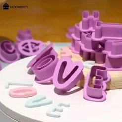 plastic alphabet letter cookie cutter