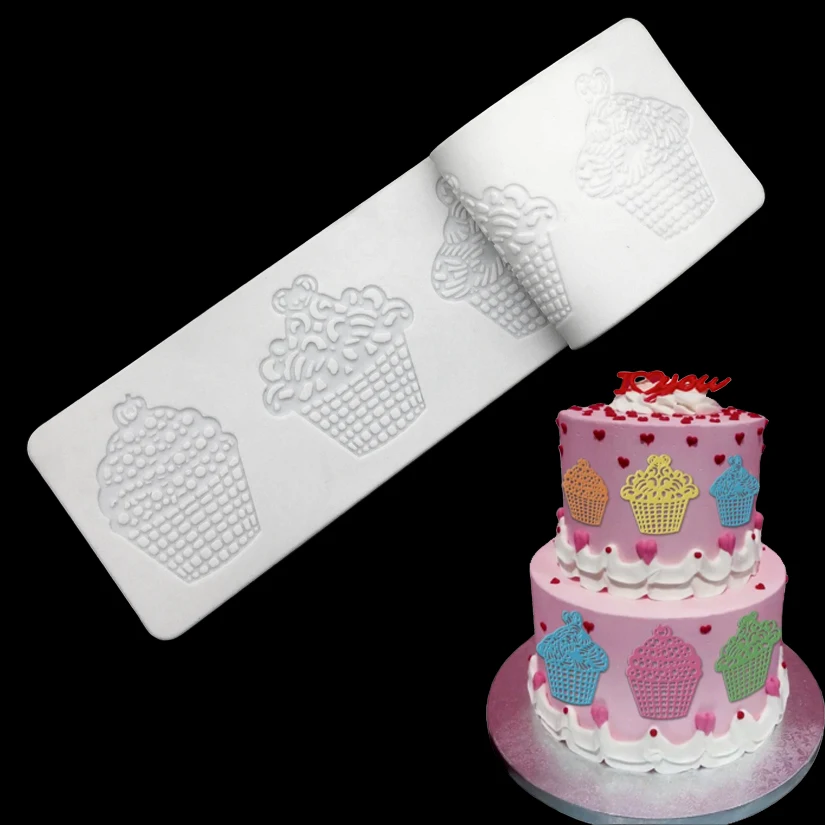 Silicone Lace Mat Fondant Cake Decorating Tool