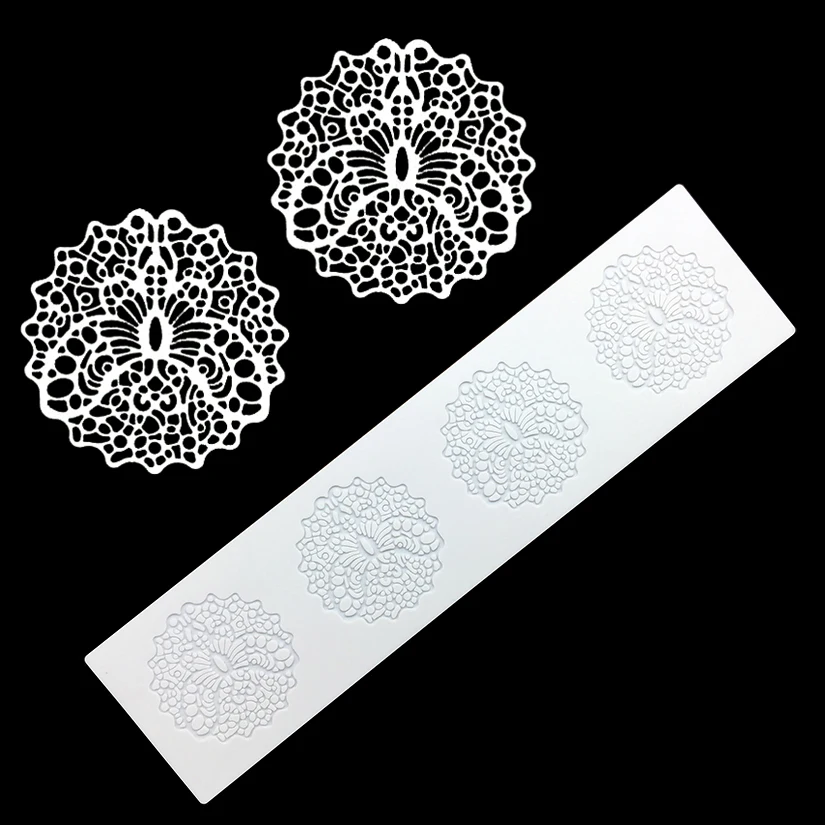 Silicone Lace Mat Fondant Cake Decorating Tool