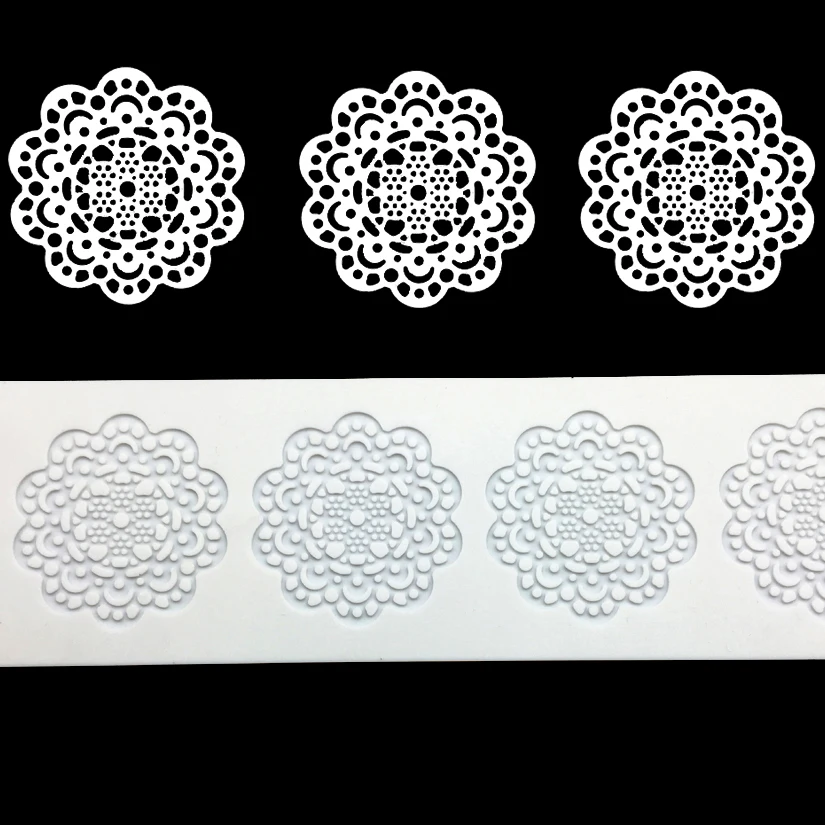 Silicone Lace Mat Fondant Cake Decorating Tool