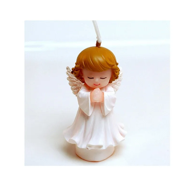 Girl Angel Shape Candle Mold 3d fondant silicone molds for cake decorating Bakeware  Kitchen  ADD09