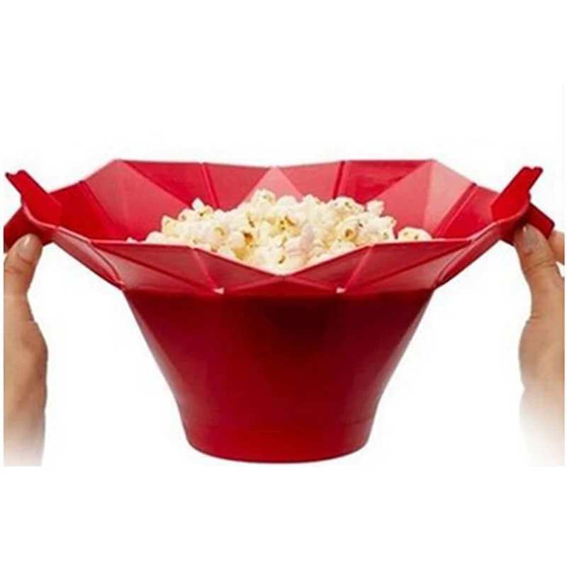 Microwave Silicone Popcorn Maker Box Reusable