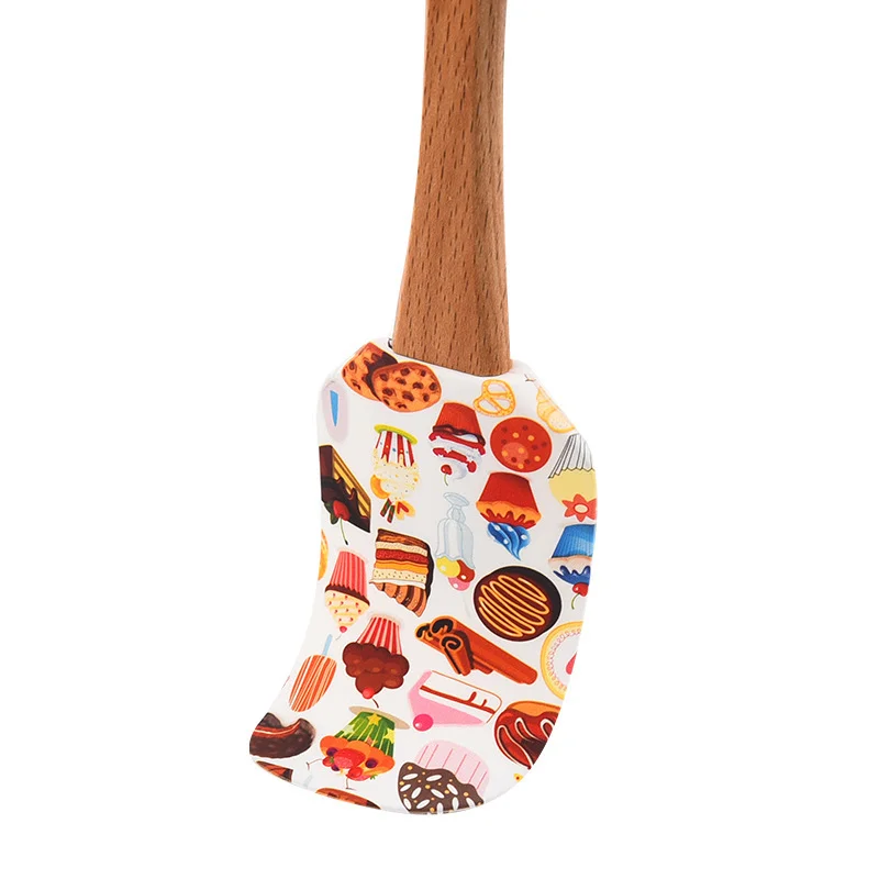 Christmas Cream Creative Pattern Butter Spatula