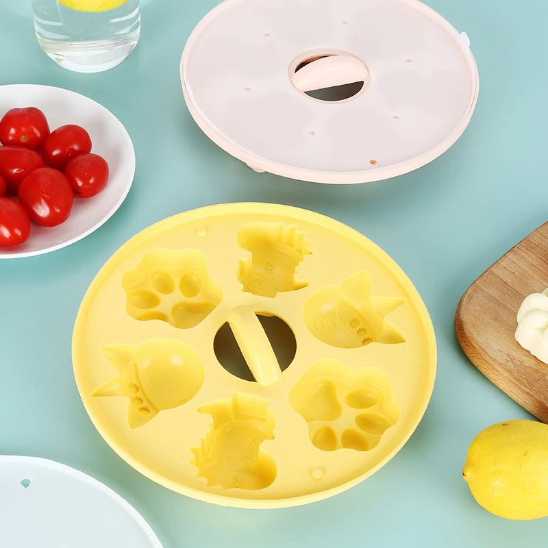 Cute Silicone Mold for Air Fryer Baby Food Supplement Tools