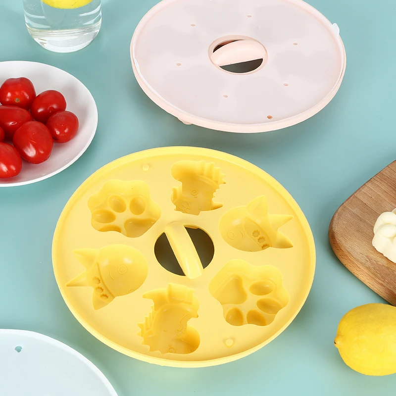 Cute Silicone Mold for Air Fryer Baby Food Supplement Tools