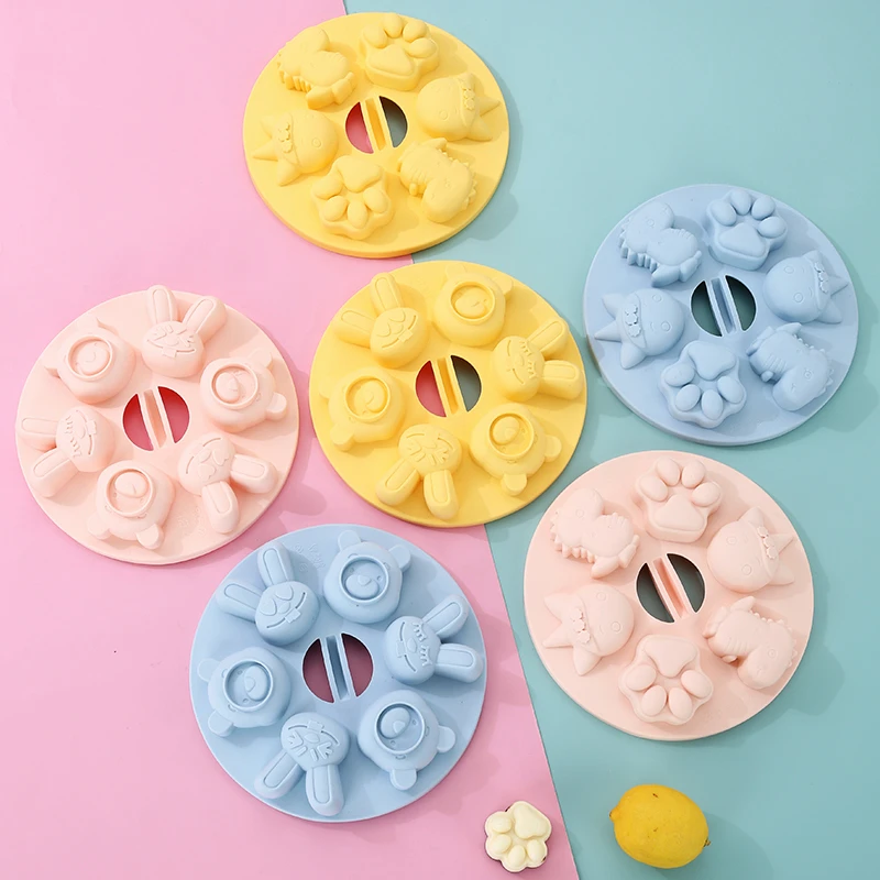 Cute Silicone Mold for Air Fryer Baby Food Supplement Tools