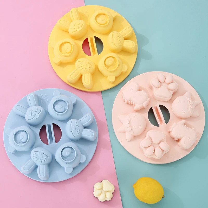 Cute Silicone Mold for Air Fryer Baby Food Supplement Tools