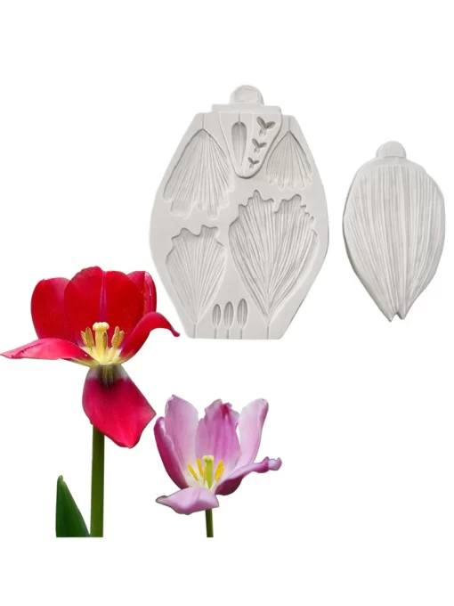 peony and tulip peony flower petal cake decorating tool