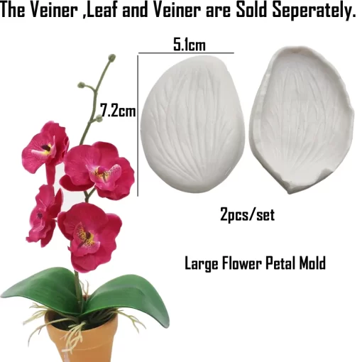 phalaenopsis veiner silicone mould