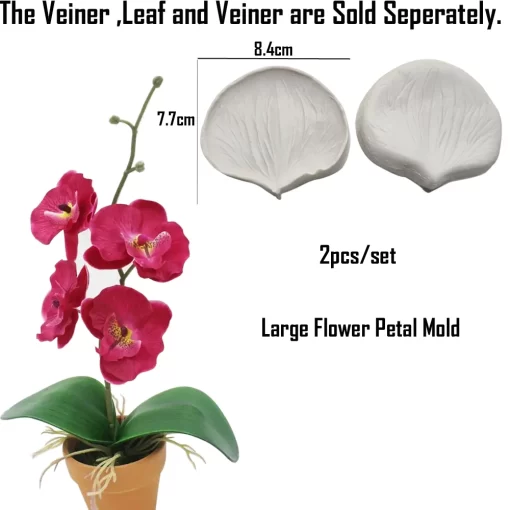 phalaenopsis veiner silicone mould