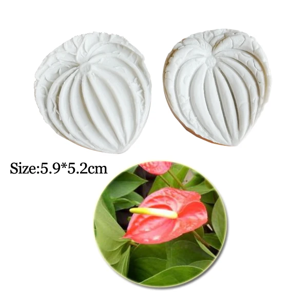 Anthurium Petals Silicone Mould