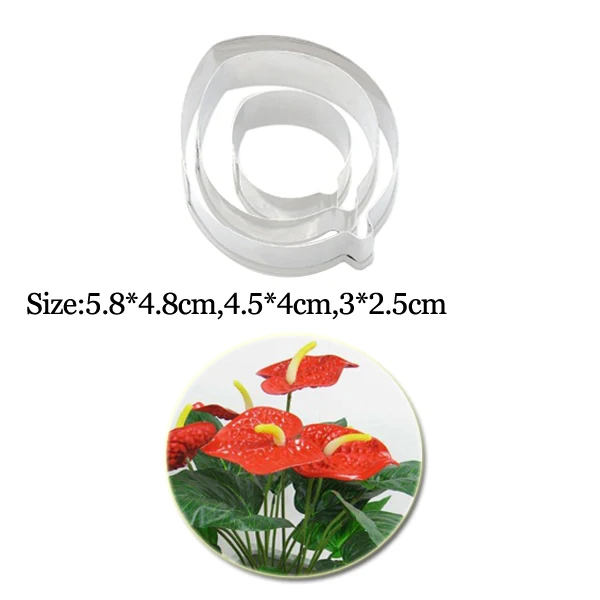 Anthurium Petals Silicone Mould