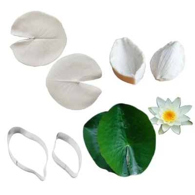 Lotus Petal Flower Veiners Silicone Molds