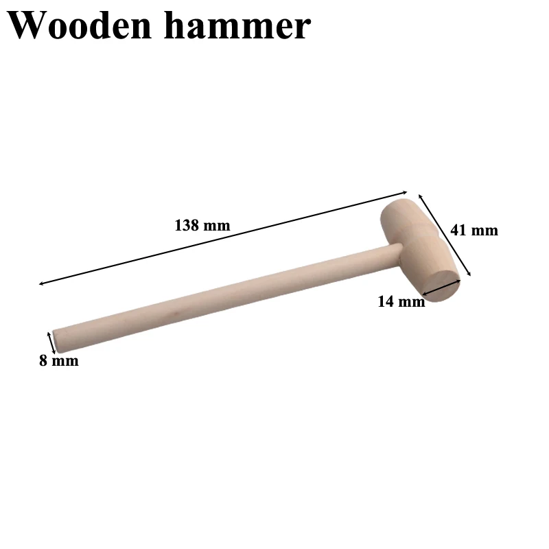 Wooden hammer