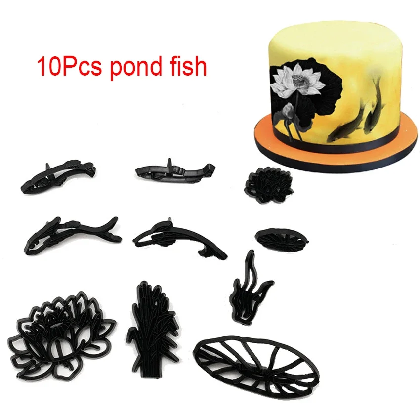 10pcs pond fish