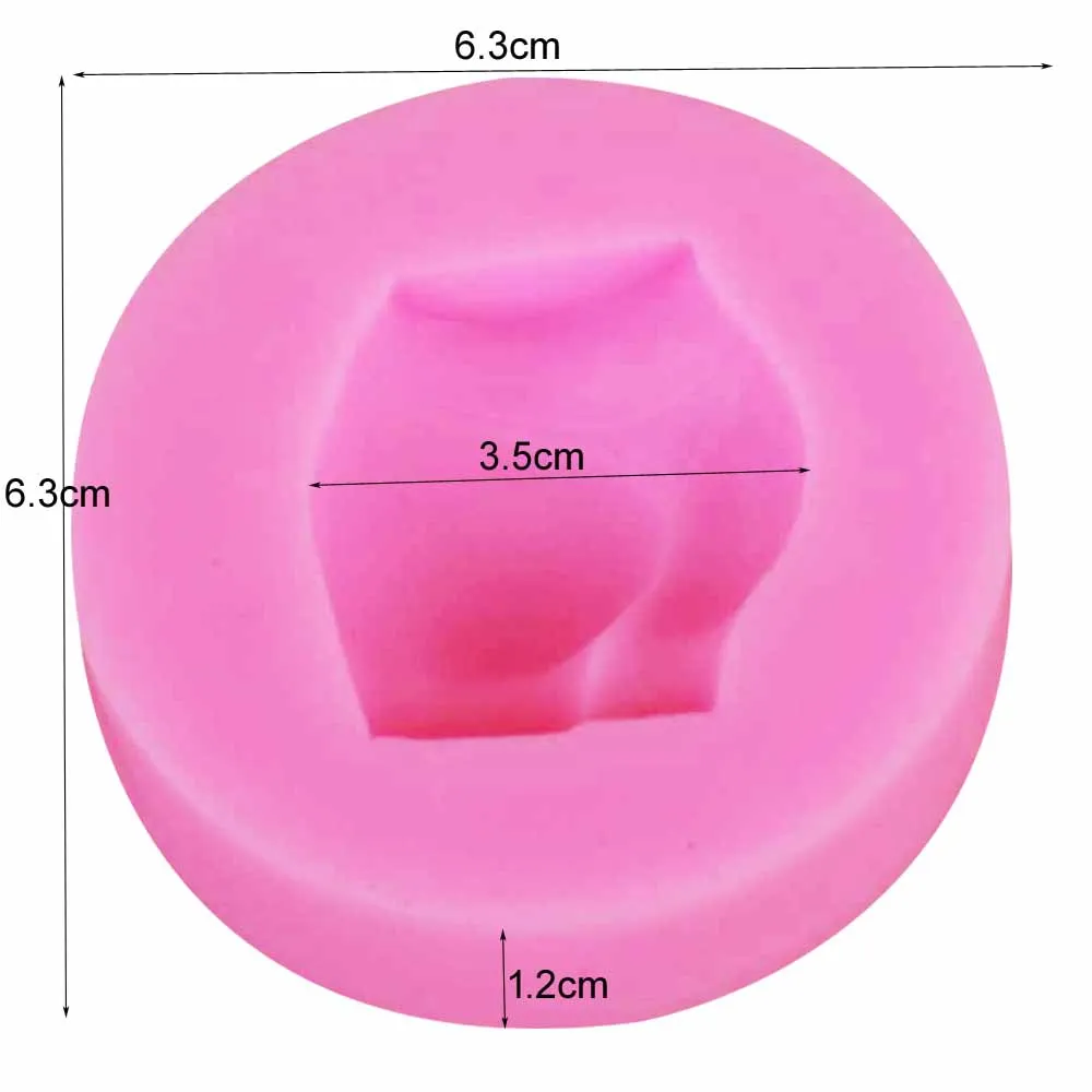 Butt Shape Silicone Mold