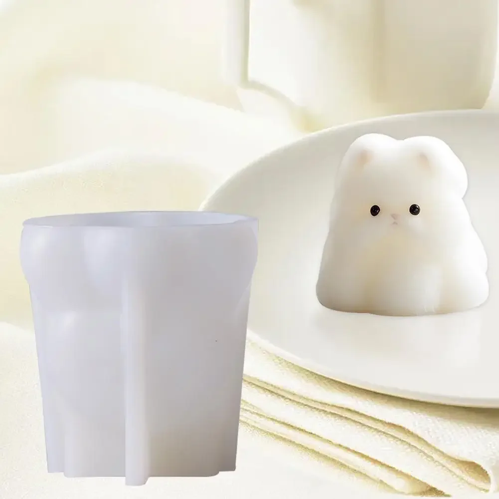 Silicone Milk Pudding Molds Cute Dog-Cat